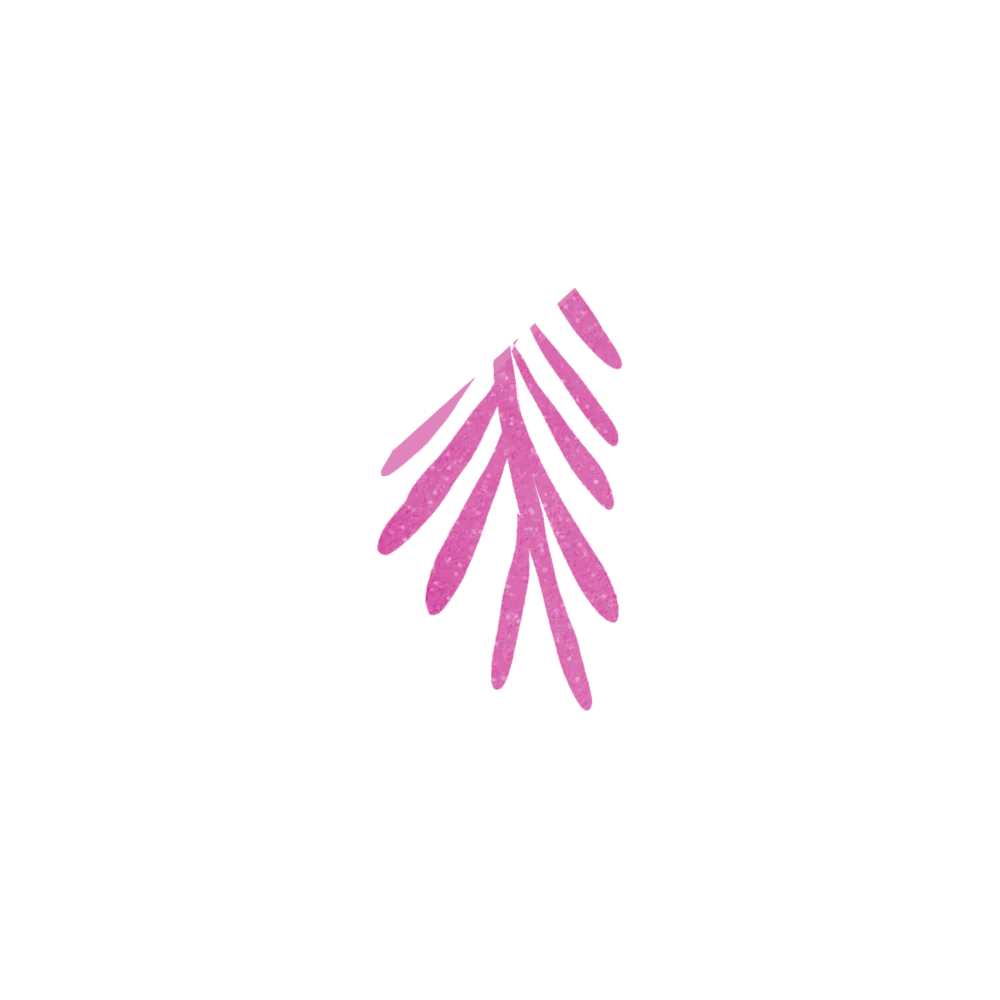 pink leaves